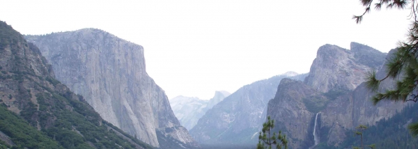 Creation of Yosemite Valley: Step 1